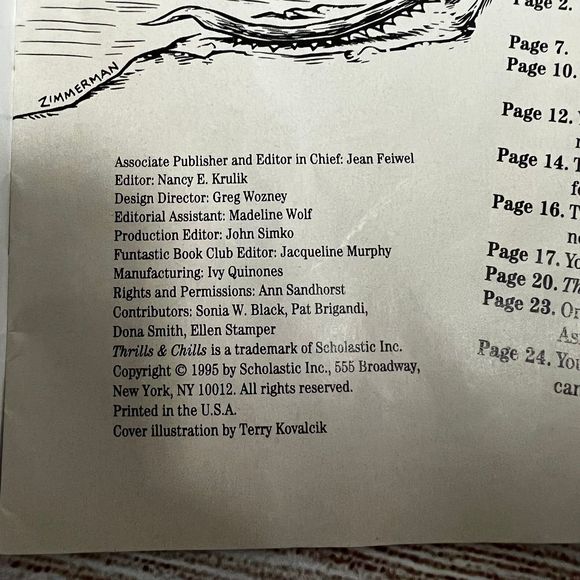 Vintage Scholastic Thrills & Chills Club sets - Picture 7 of 12